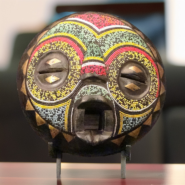 African Baluba mask gift set 29
