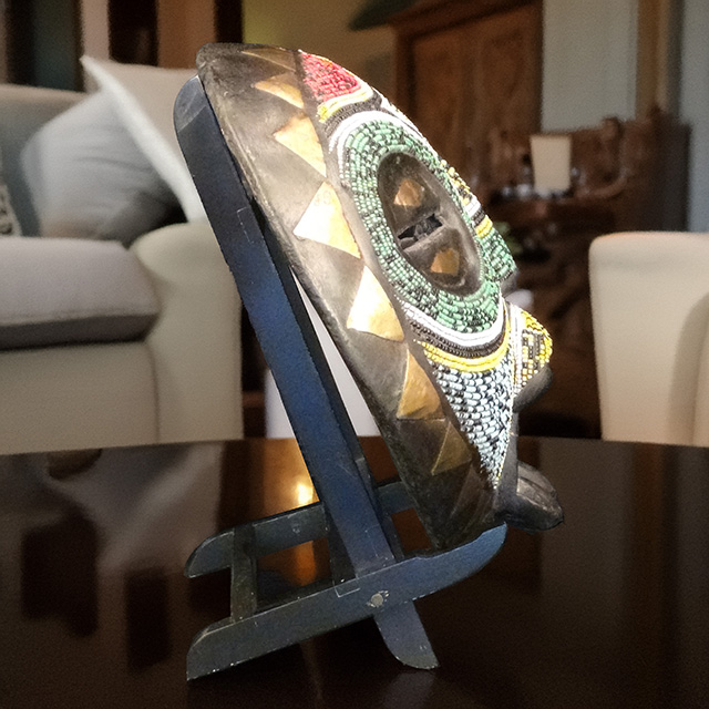 African Baluba mask Right Side