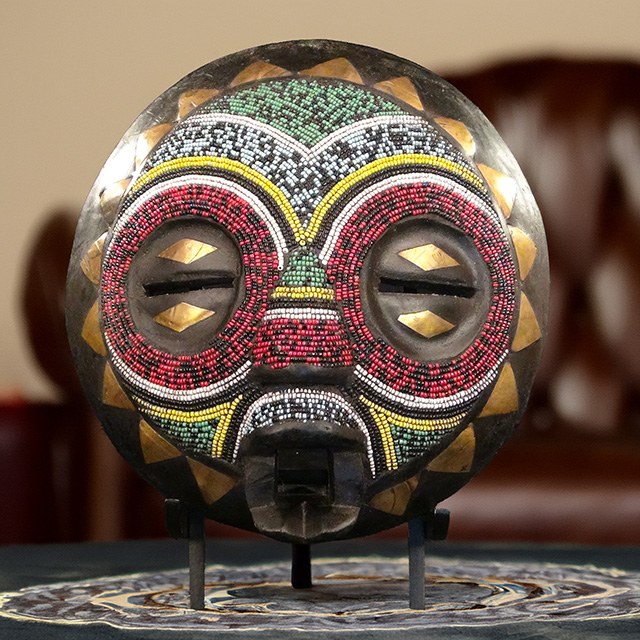 African Baluba mask gift set 62