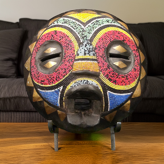 African Baluba mask gift set 31