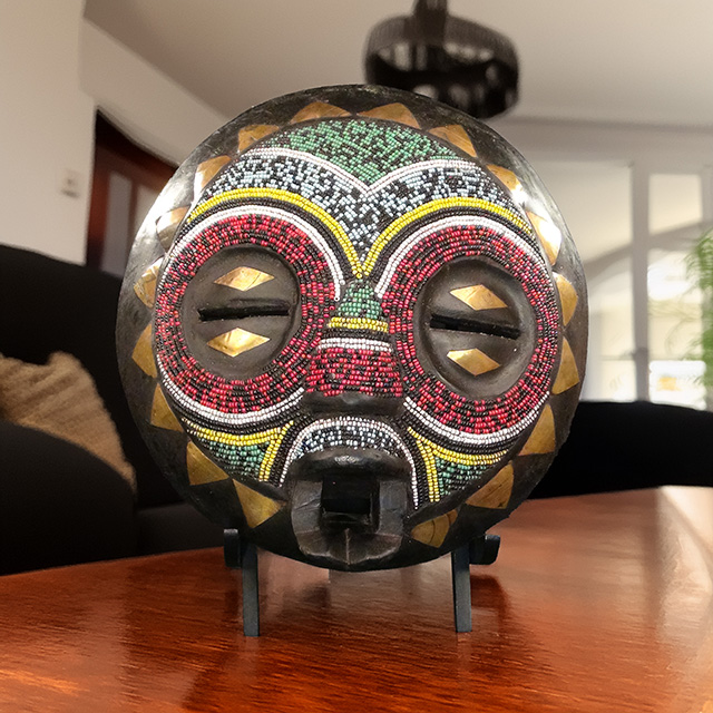 African Baluba mask gift set 65