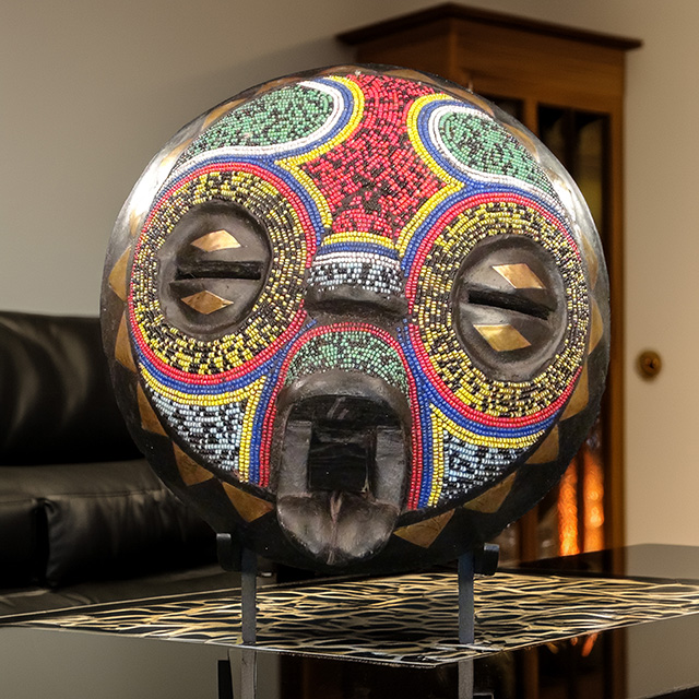African Baluba mask gift set 66