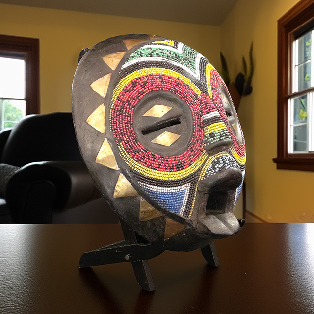 African Baluba mask 