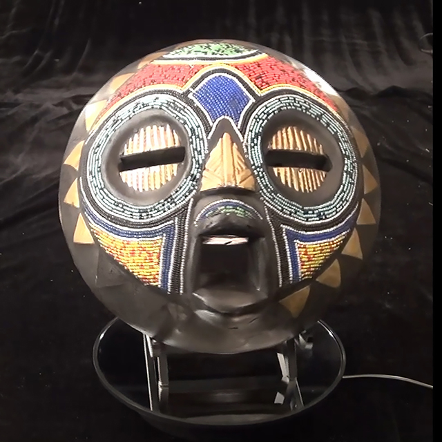 African Luba mask from Congo