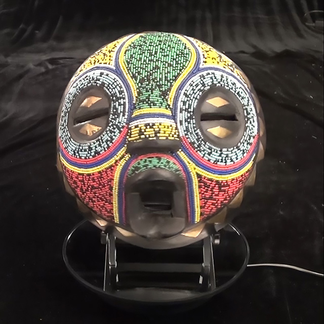 African Luba mask from Congo