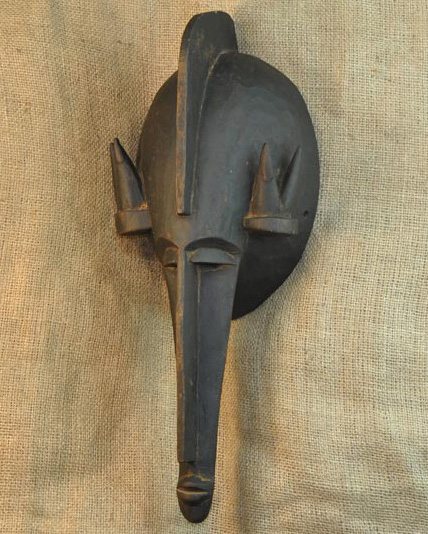 African Bambara Mask 21 Left Angle