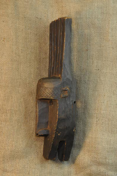 African Bambara Mask 22 left side