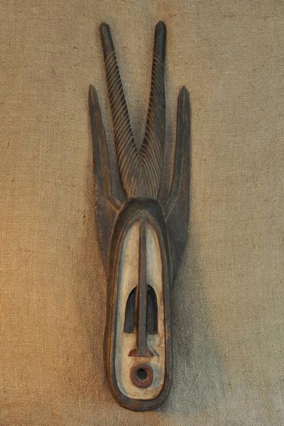 African Bambara Mask 24 front