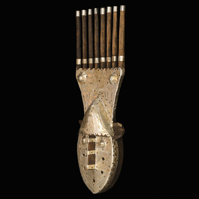 African Bambara Mask 30 Left Angle