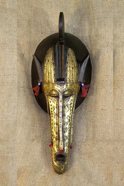 African Bambara Mask 19 front