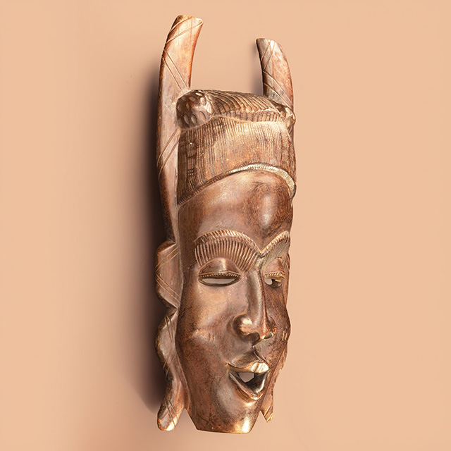 African Bambara Mandinka mask 33 