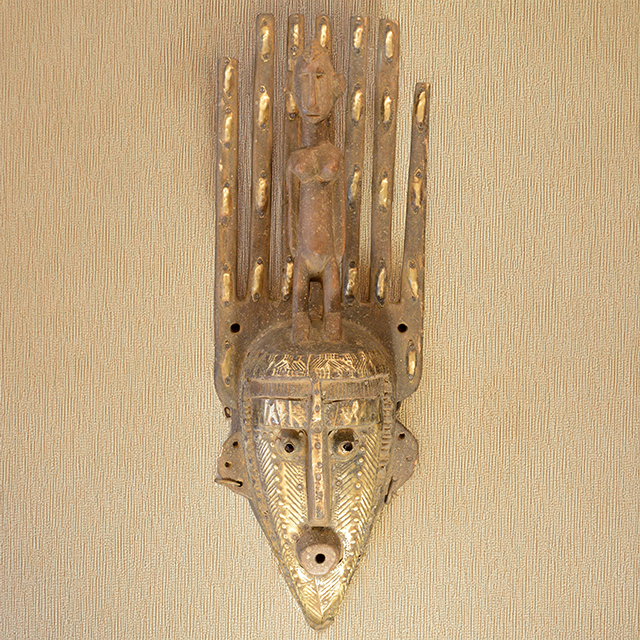 African Bambara mask