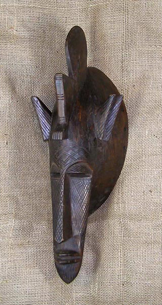 African Bambara Mask 17 Left Angle
