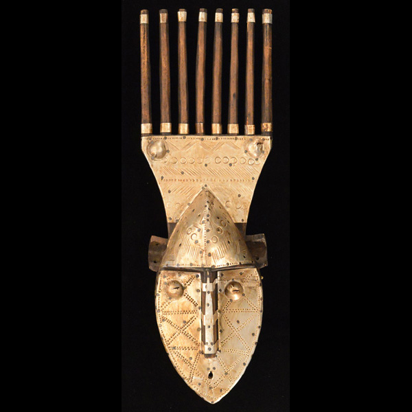 African Bambara Mask 28 front
