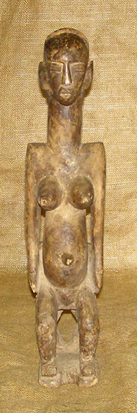 African Bambara Mask 5 front