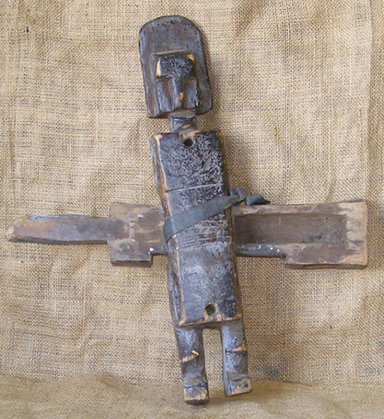 African Bambara Door Lock 1 front