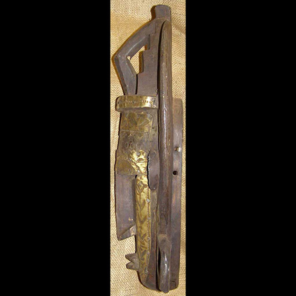 African Bambara Mask 11 left side