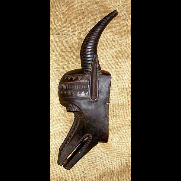 African Bambara Mask 14 Left