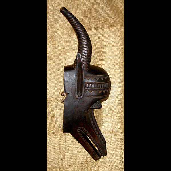 African Bambara Mask 14 Right Side