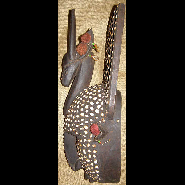 Bambara Mask 9 Left Angle