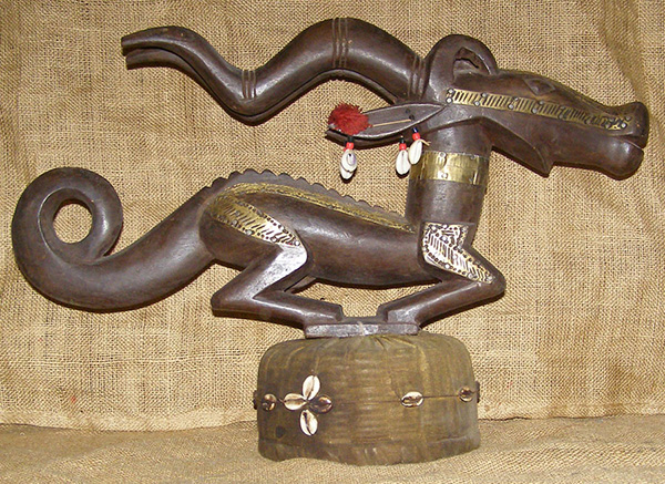 African Bambara Chiwara Headdress 5 Left Angle
