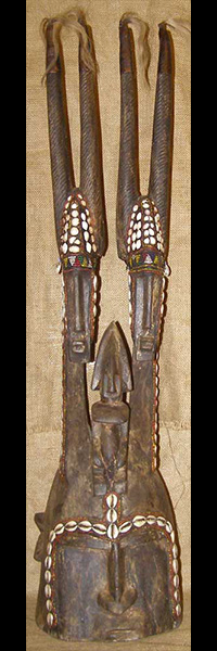Bambara Chiwara Helmet 1 front