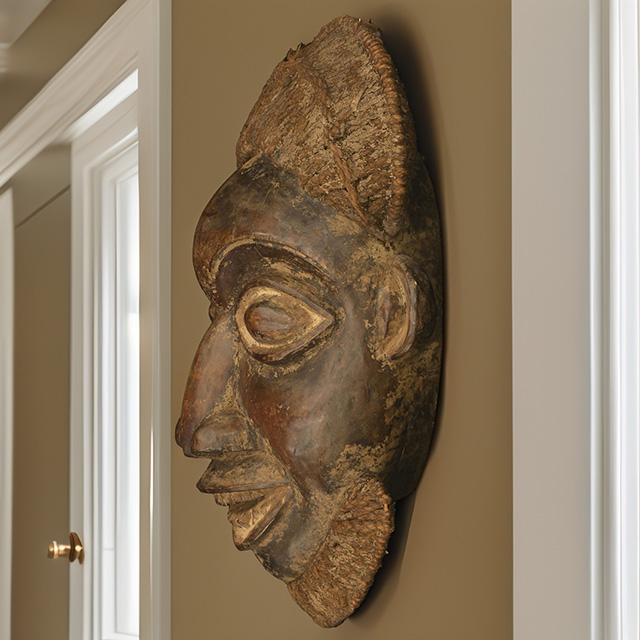 Bamileke Mask 12 left side