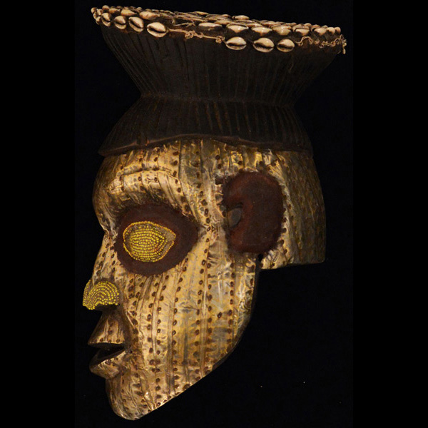 Bamileke Helmet-Mask 14 left side