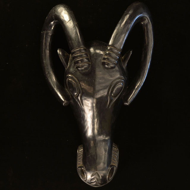 African Bamileke Ram Mask 18