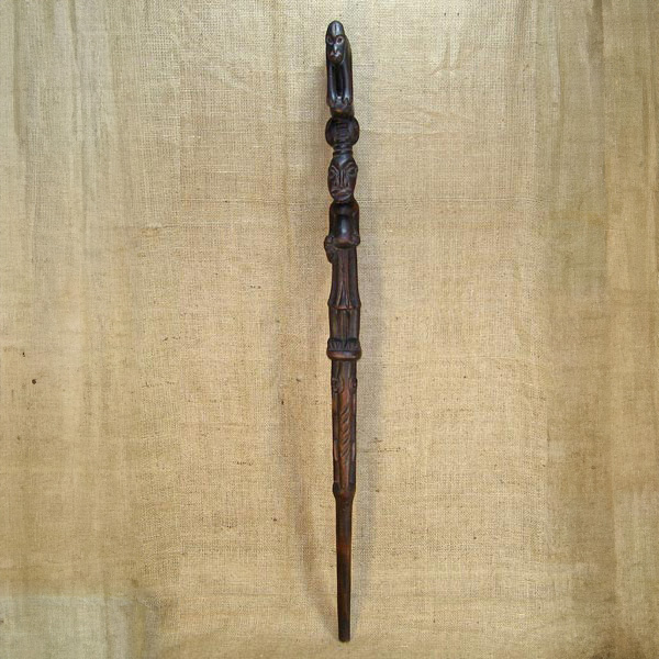 Bamileke Walking Stick 1 front