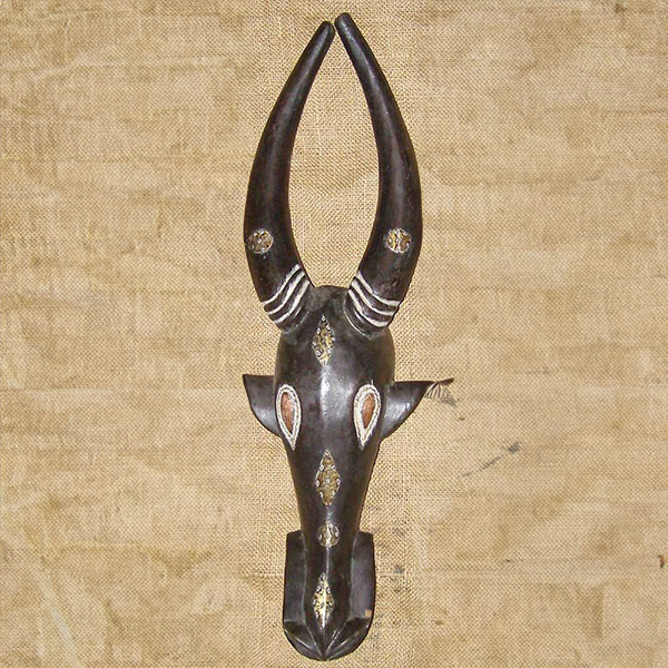 Bamileke Buffalo Buffalo Mask front