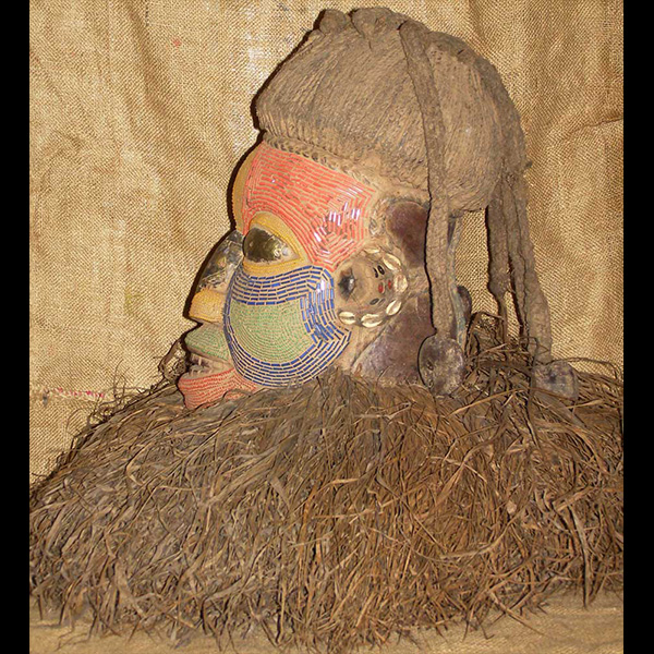 Bamileke Mask 4 Left Angle