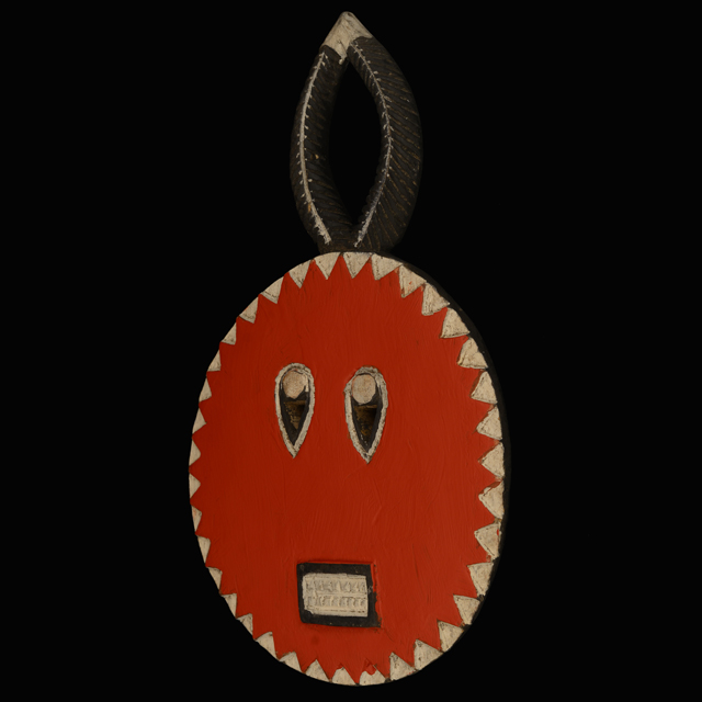 African Baule Goli mask Left Angle