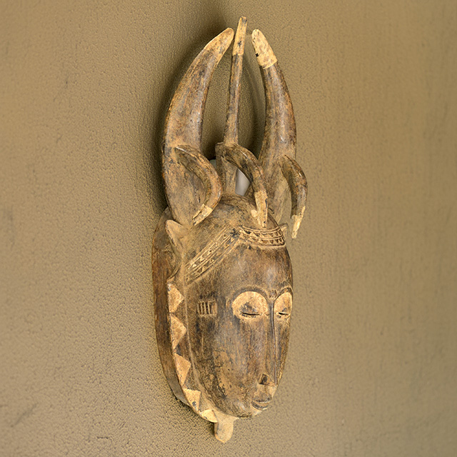 African Baule mask 108