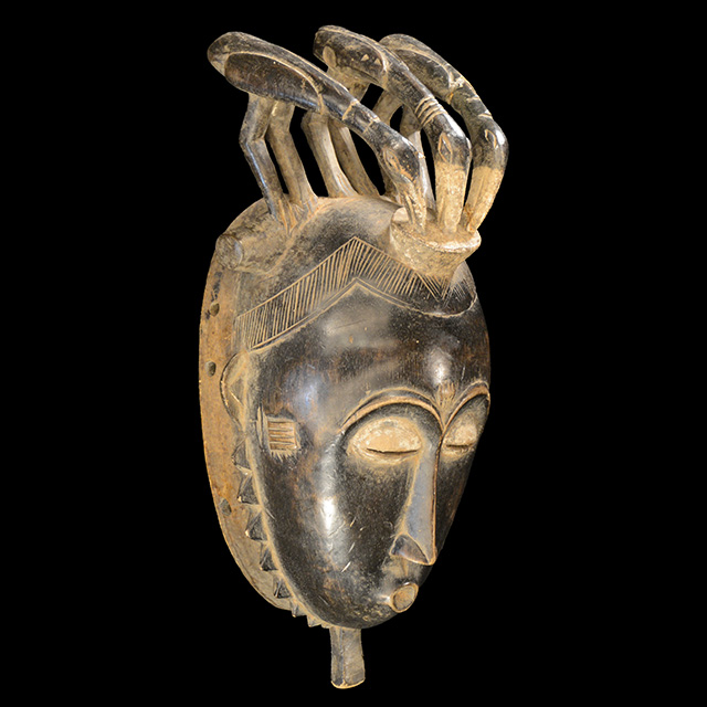 African Baule mask 140