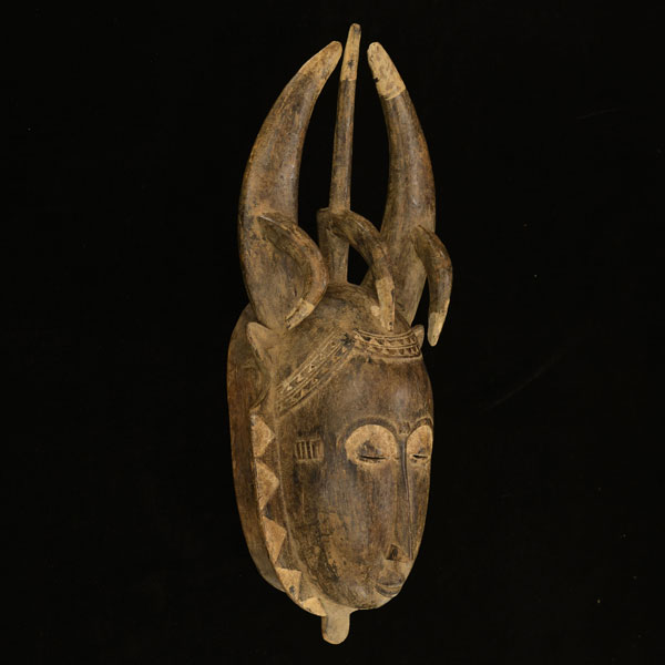 African Baule mask 108 Right Angle