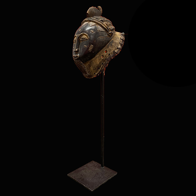 African Baule Mask 123 on stand