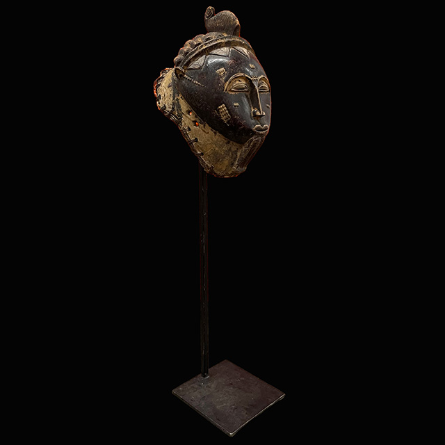 African Baule Mask 123 on stand