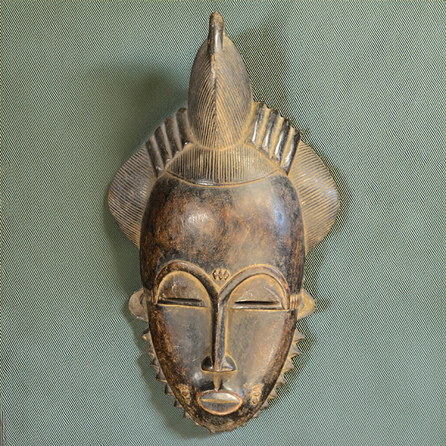 African Baule mask 129