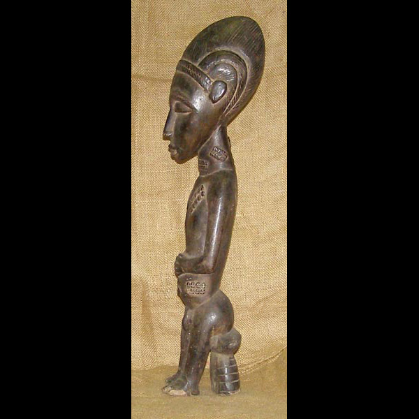 Baule Colonial Statue 11 Left
