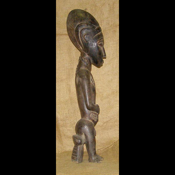 Baule Colonial Statue 11 Right Side