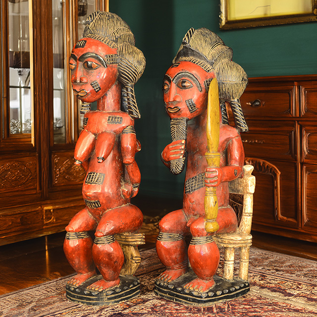 African baule statues 127
