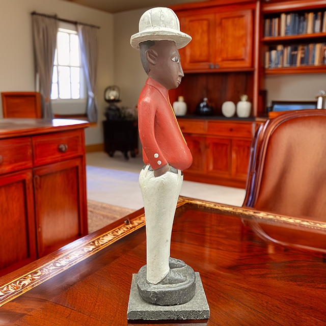 Baule colonial figure 132 Right Side