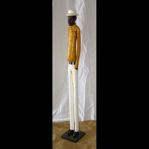 Baule Colonial Statue 5 Left Angle