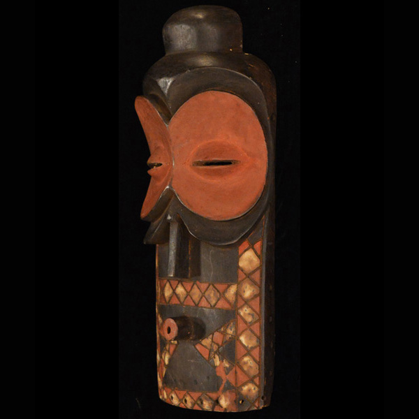 African Bembe Mask 2 Left Angle