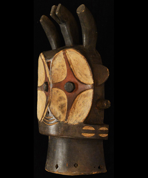 African Bembe Mask 4 Left Angle