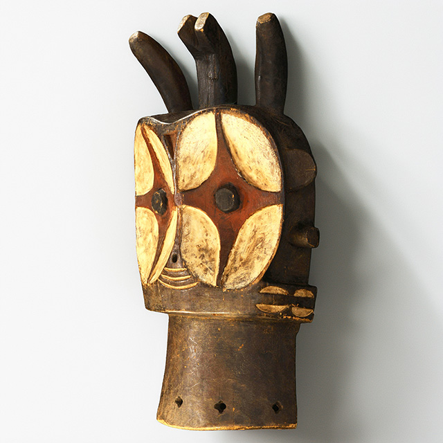 African Bembe Mask 6 Left Angle