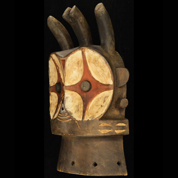 African Bembe Mask 5 Left Angle