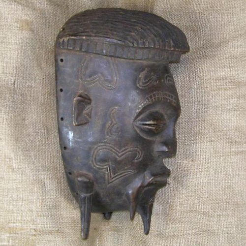 Bena Lulua Mask 2 Right Side