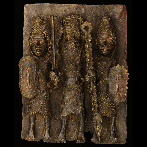 African Benin Bronze 21 front